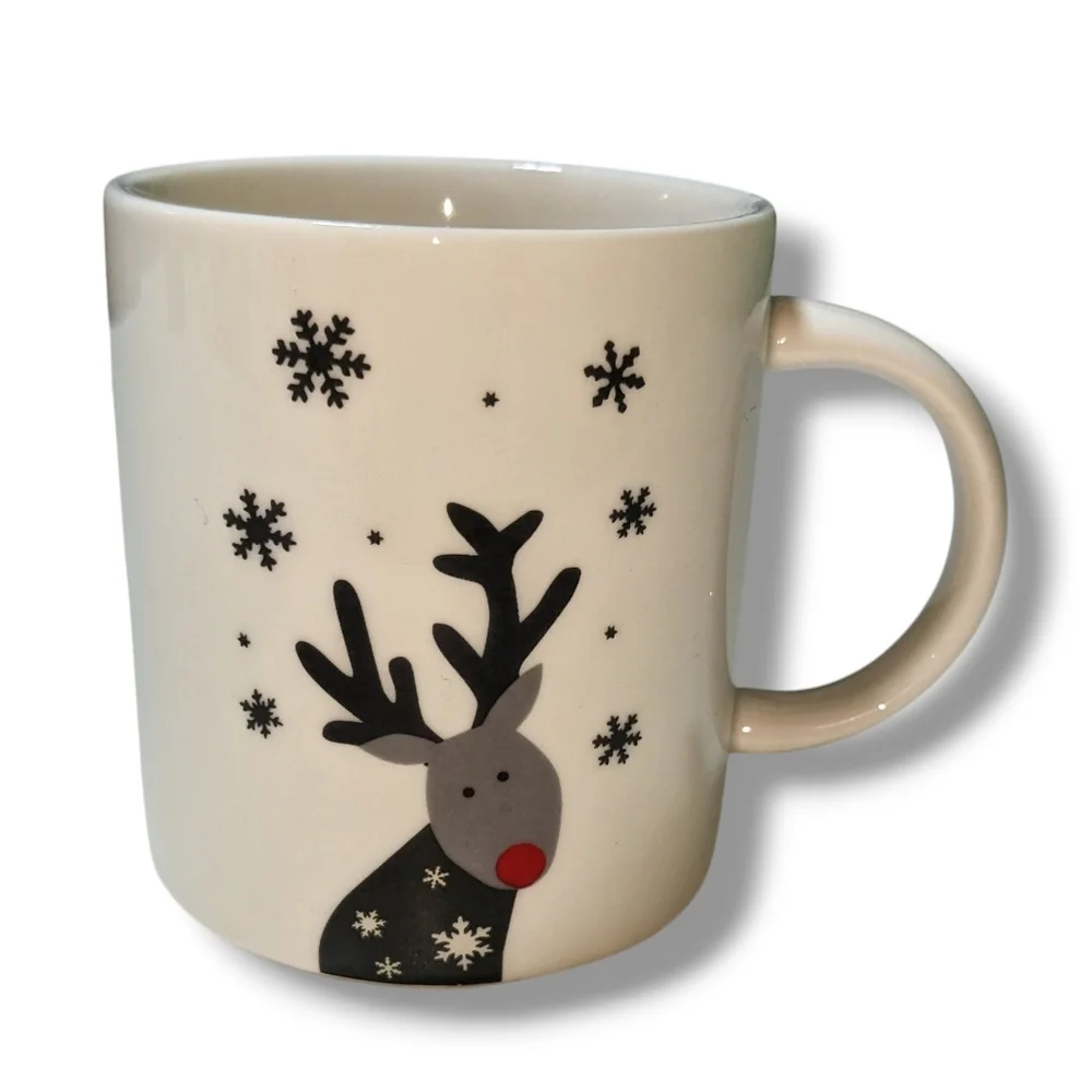 Crate & Barrel Kids Winter Holiday Mug